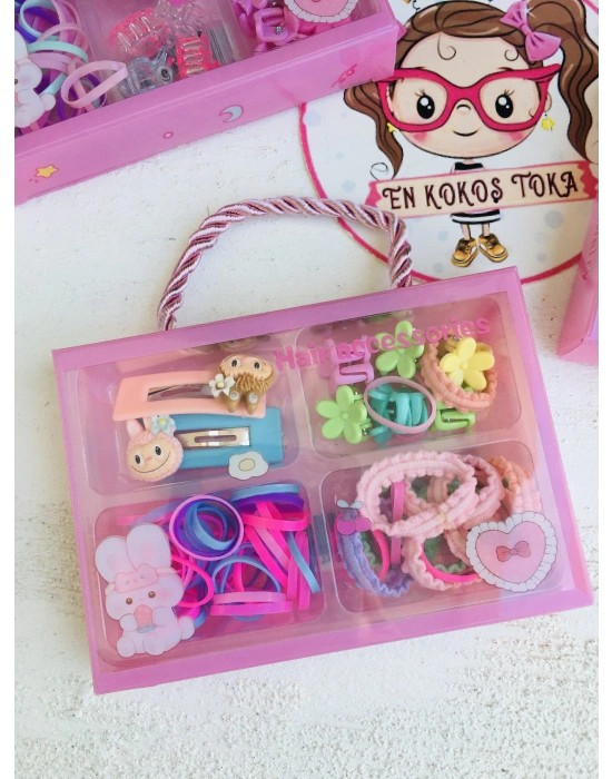 Çantalı Klips ve Lastik Toka