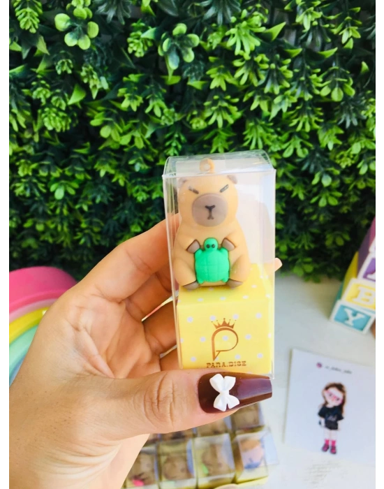 Capybara Silikon 3D Kalemtraş