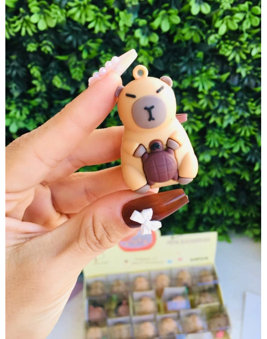 Capybara Silikon 3D Kalemtraş