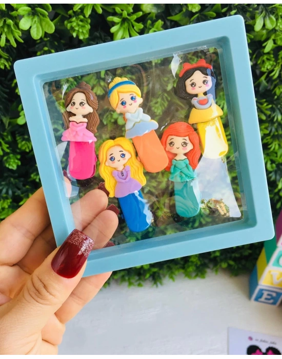 Çerçeveli Prenses Klips Toka
