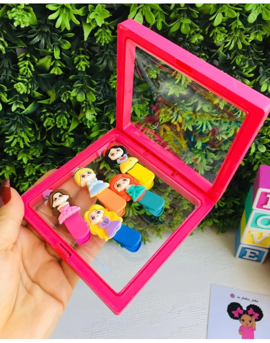 Çerçeveli Prenses Klips Toka