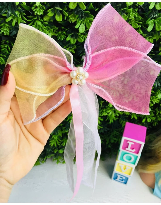 Çiçek Modelli Büyük Fiyonk Toka