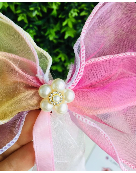 Çiçek Modelli Büyük Fiyonk Toka