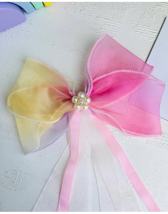 Çiçek Modelli Büyük Fiyonk Toka