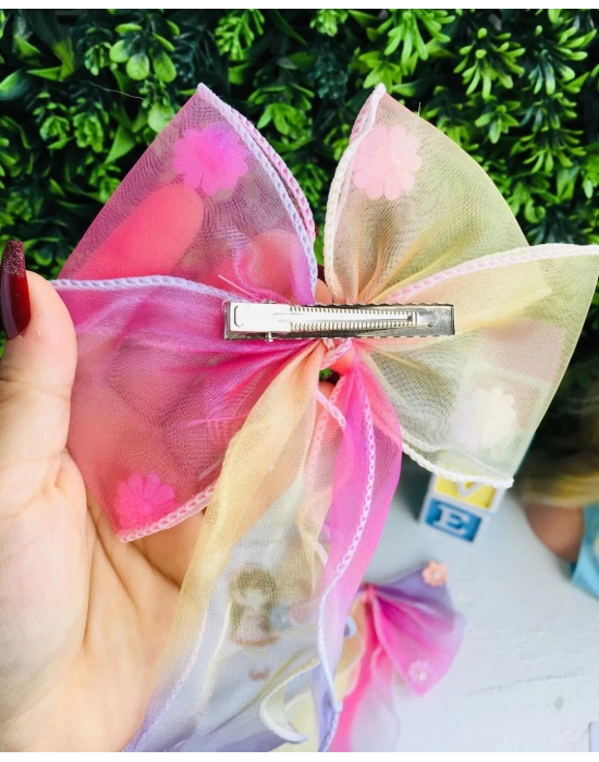 Çiçek Modelli Büyük Fiyonk Toka