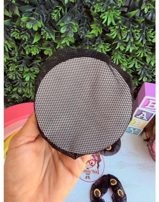 Çiçekli Balerin Topuz Tokası