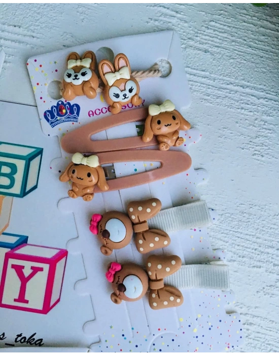 Çıtçıt-Lastik-Klips Toka Seti