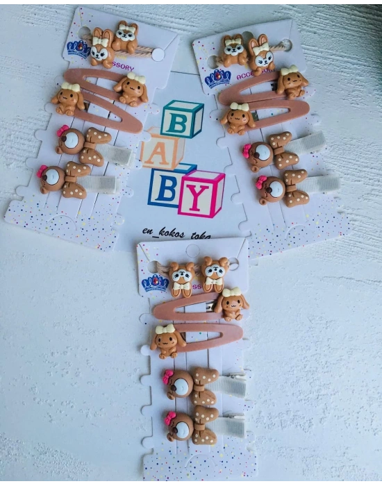 Çıtçıt-Lastik-Klips Toka Seti