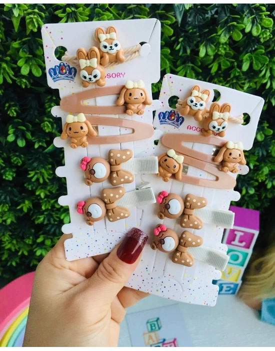 Çıtçıt-Lastik-Klips Toka Seti