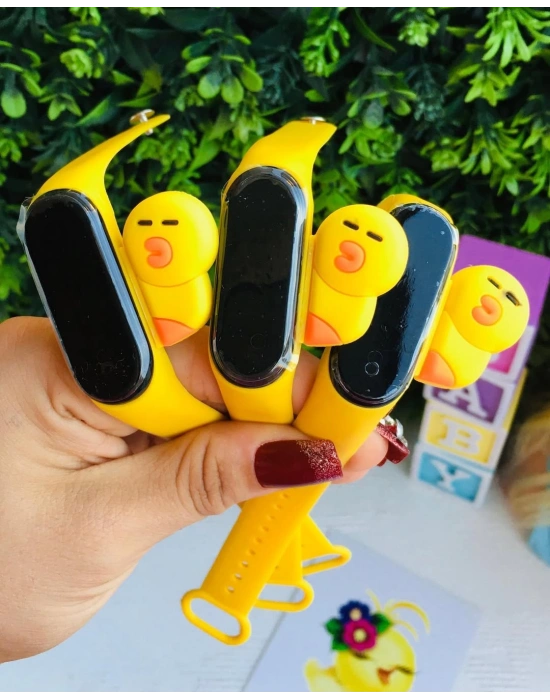 Civcivli 3D Dijital Saat