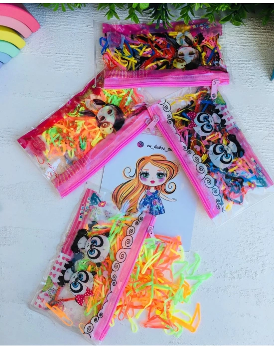 Cüzdanlı Cimcime Lastik Toka