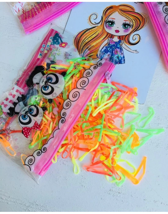 Cüzdanlı Cimcime Lastik Toka