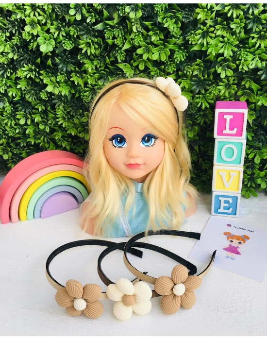 Dolgu Çiçekli Taç