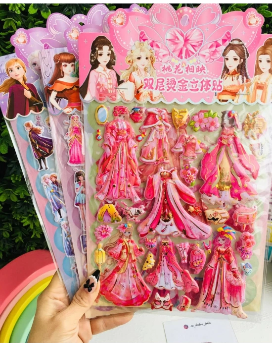 Elbise Gİydirme Stickers