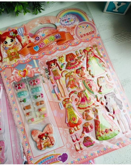 Elbise Giydirme Stickers