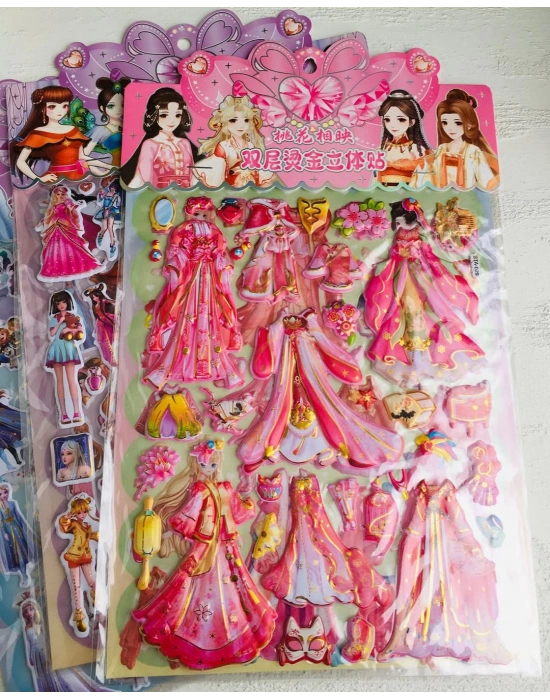 Elbise Gİydirme Stickers