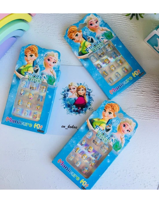 Elsa Çocuk Takma Tırnak
