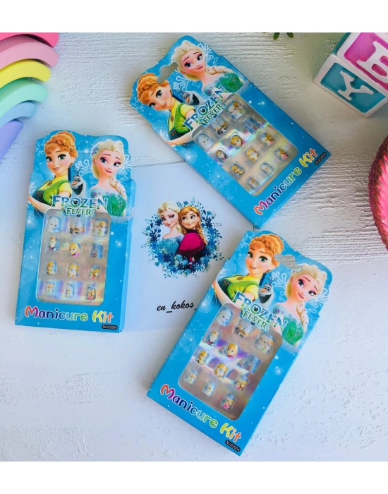 Elsa Çocuk Takma Tırnak
