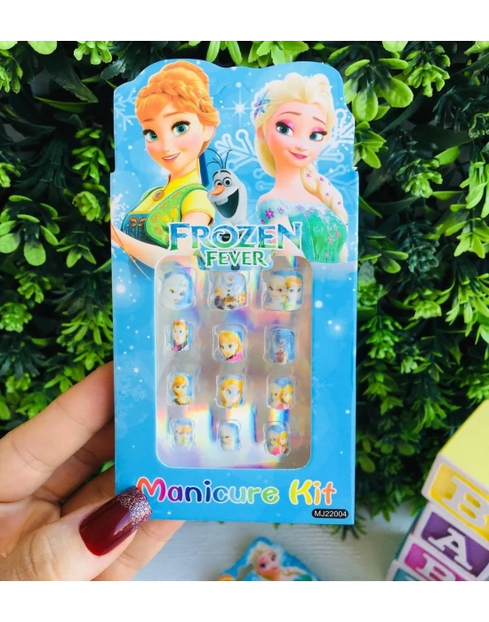 Elsa Çocuk Takma Tırnak