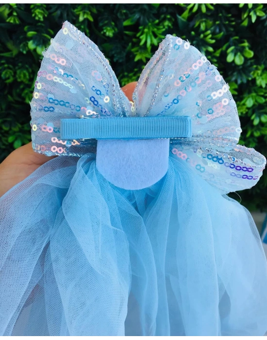 Elsa Uzun Duvaklı Fiyonk Toka