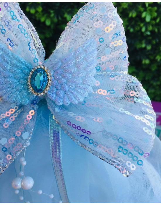 Elsa Uzun Duvaklı Fiyonk Toka