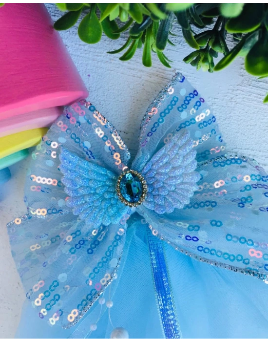 Elsa Uzun Duvaklı Fiyonk Toka