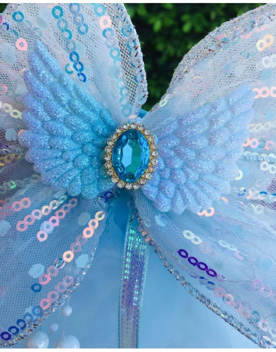 Elsa Uzun Duvaklı Fiyonk Toka