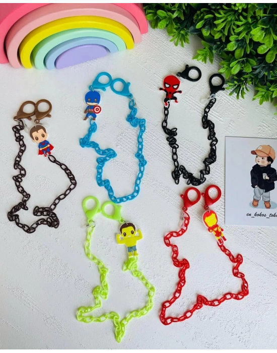 Erkek Figürlü Gözlük Zincirleri