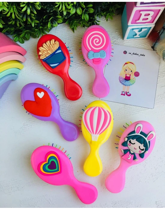 Esnek Kıvırcık Uçlu Tarak