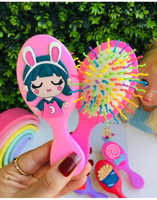 Esnek Kıvırcık Uçlu Tarak