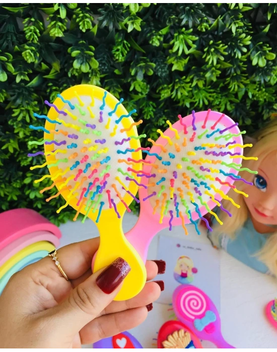 Esnek Kıvırcık Uçlu Tarak