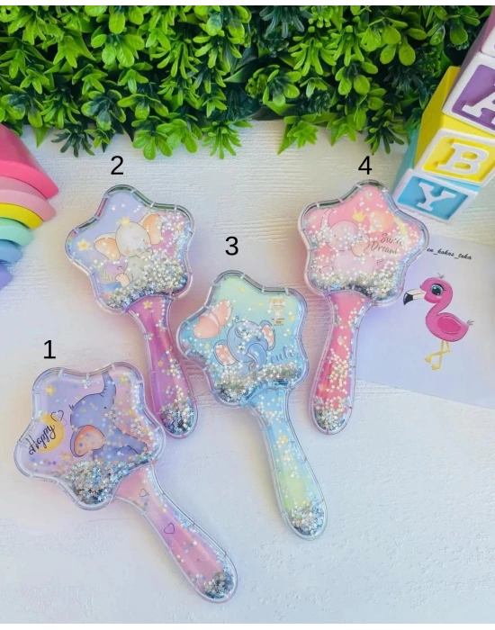 Fil Desenli Oynar Sim Detaylı Tarak