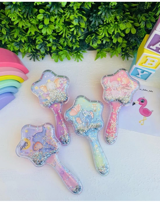 Fil Desenli Oynar Sim Detaylı Tarak