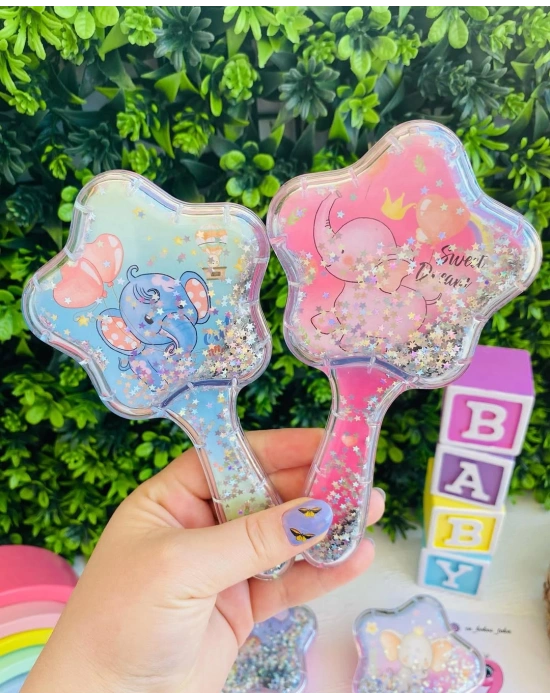 Fil Desenli Oynar Sim Detaylı Tarak