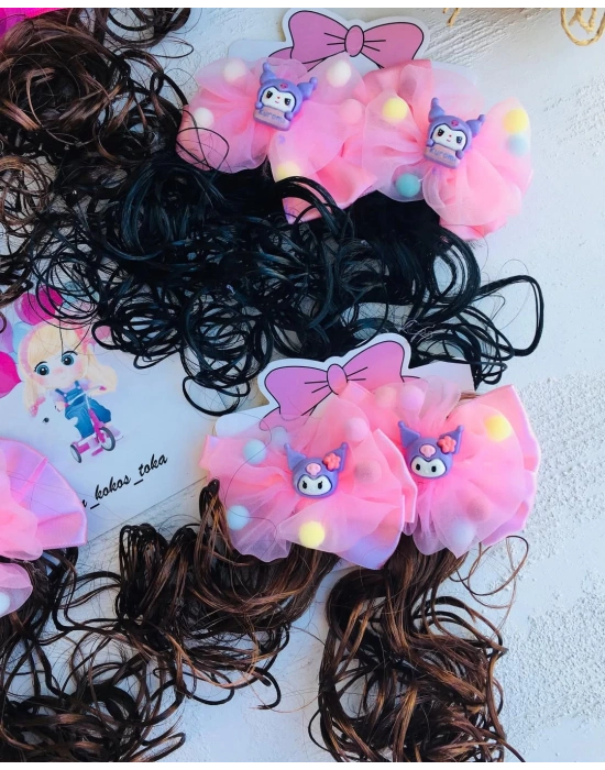 Fiyonk Detaylı Yapay Saç