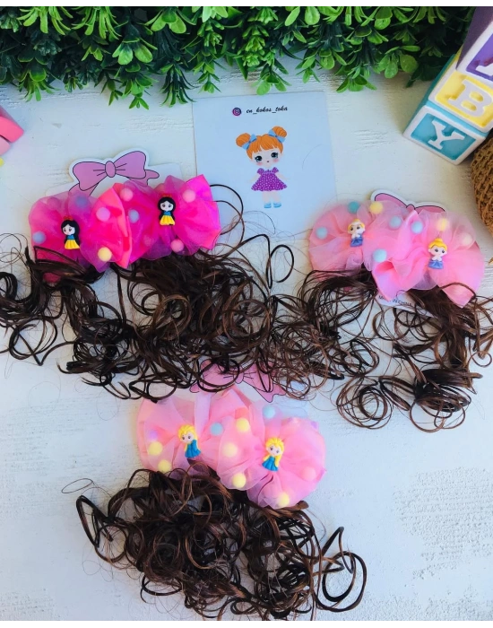 Fiyonk Detaylı Yapay Saç