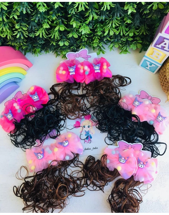 Fiyonk Detaylı Yapay Saç