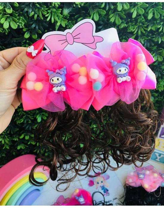 Fiyonk Detaylı Yapay Saç