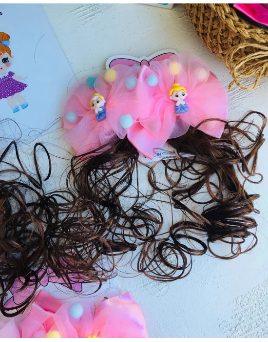 Fiyonk Detaylı Yapay Saç