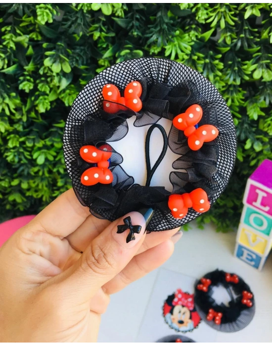 Fiyonklu Balerin Topuz Tokası