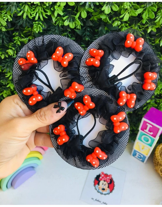 Fiyonklu Balerin Topuz Tokası