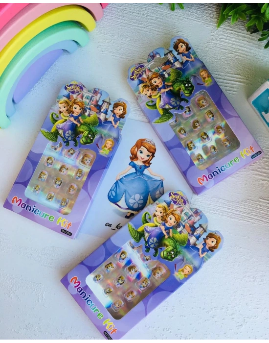 Frozen Çocuk Takma Tırnak