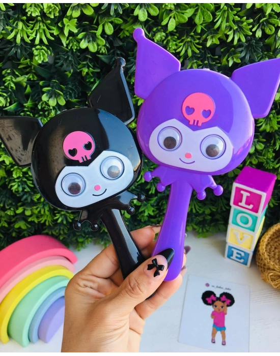 Gözleri Oynayan Kuromi Tarak