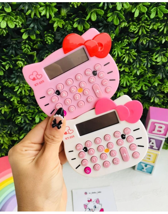 Hello Kittyli Hesap Makinesi