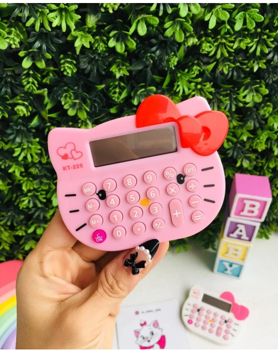 Hello Kittyli Hesap Makinesi