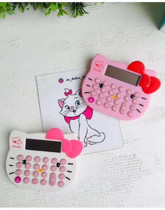 Hello Kittyli Hesap Makinesi