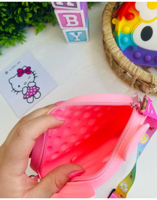 Hello Kitty Silikon Çanta