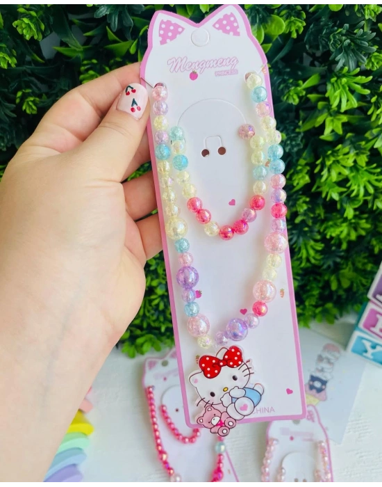 Hello Kıtyy Kolye Bileklik Seti