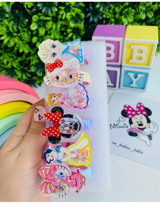 İçi Oynar Pullu Çocuk Bileklikleri