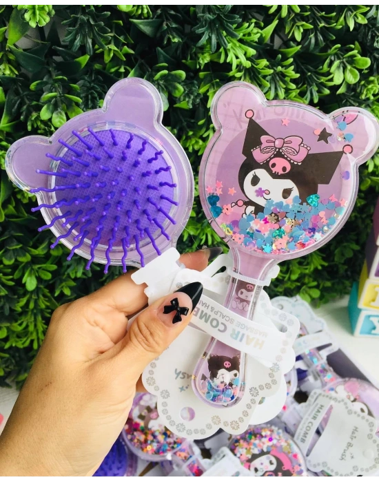 İçi Oynar Pullu Kuromi Tarak